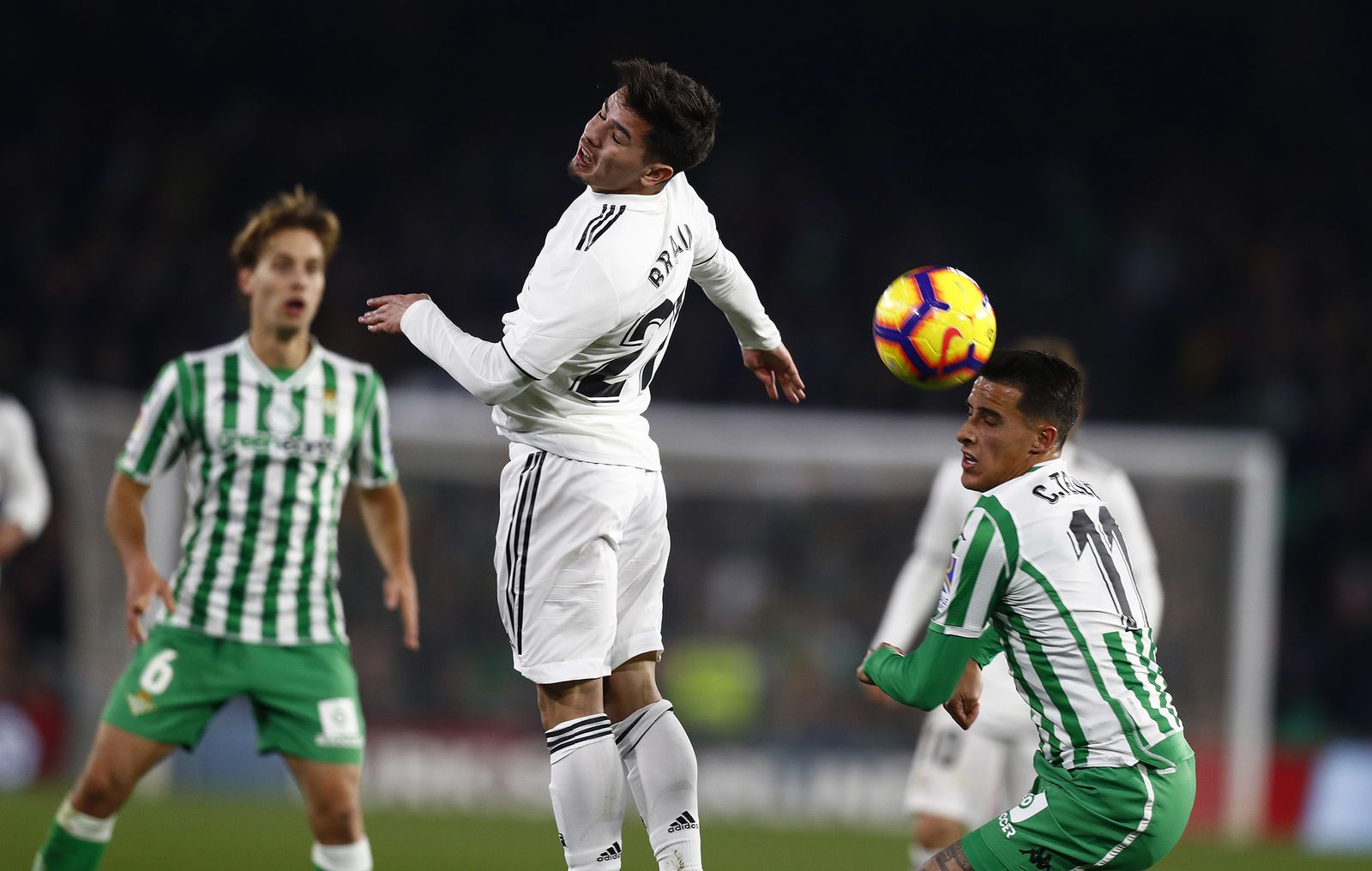 El Betis-Real Madrid, en imágenes.