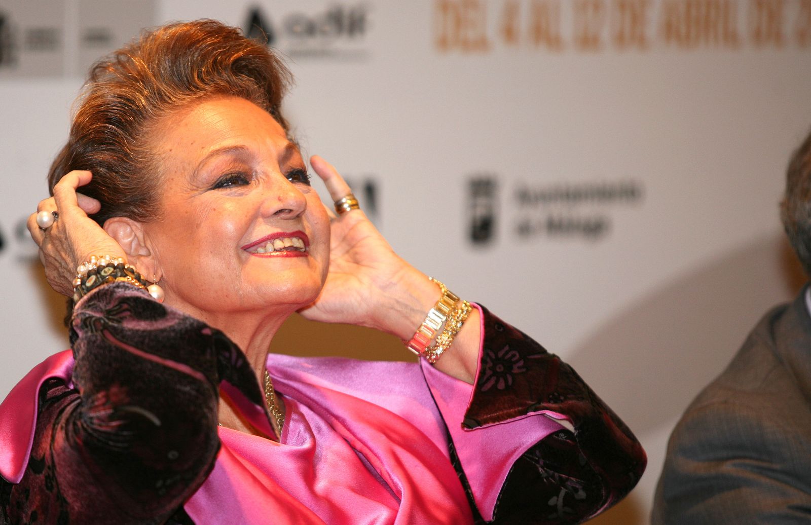 Carmen Sevilla durante la presentación de un libro