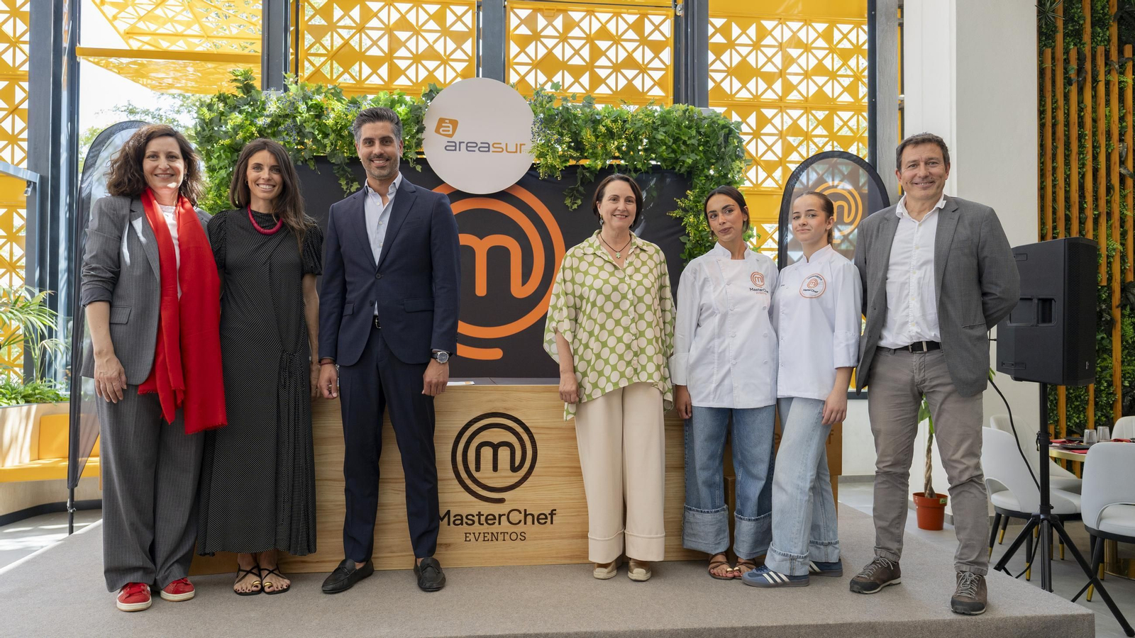 Presentación del programa de actividades de Área Sur para inaugurar su área de restauración y ocio.