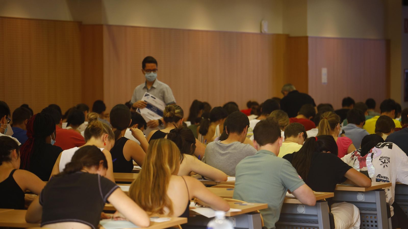 Alumnos en la Pevau de julio en Córdoba.