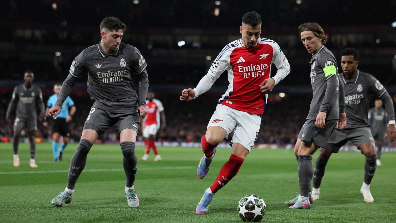 Las mejores fotos del Arsenal - Real Madrid