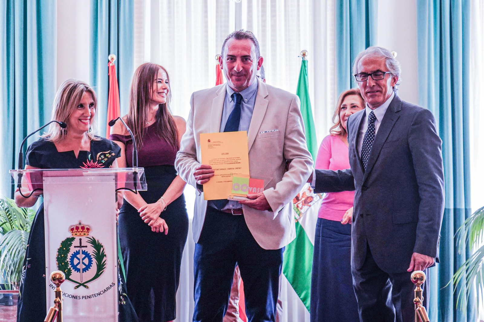 La celebración de la patrona de Instituciones Penitenciarias, Ntra. Señora de la Merced en Granada: las imágenes