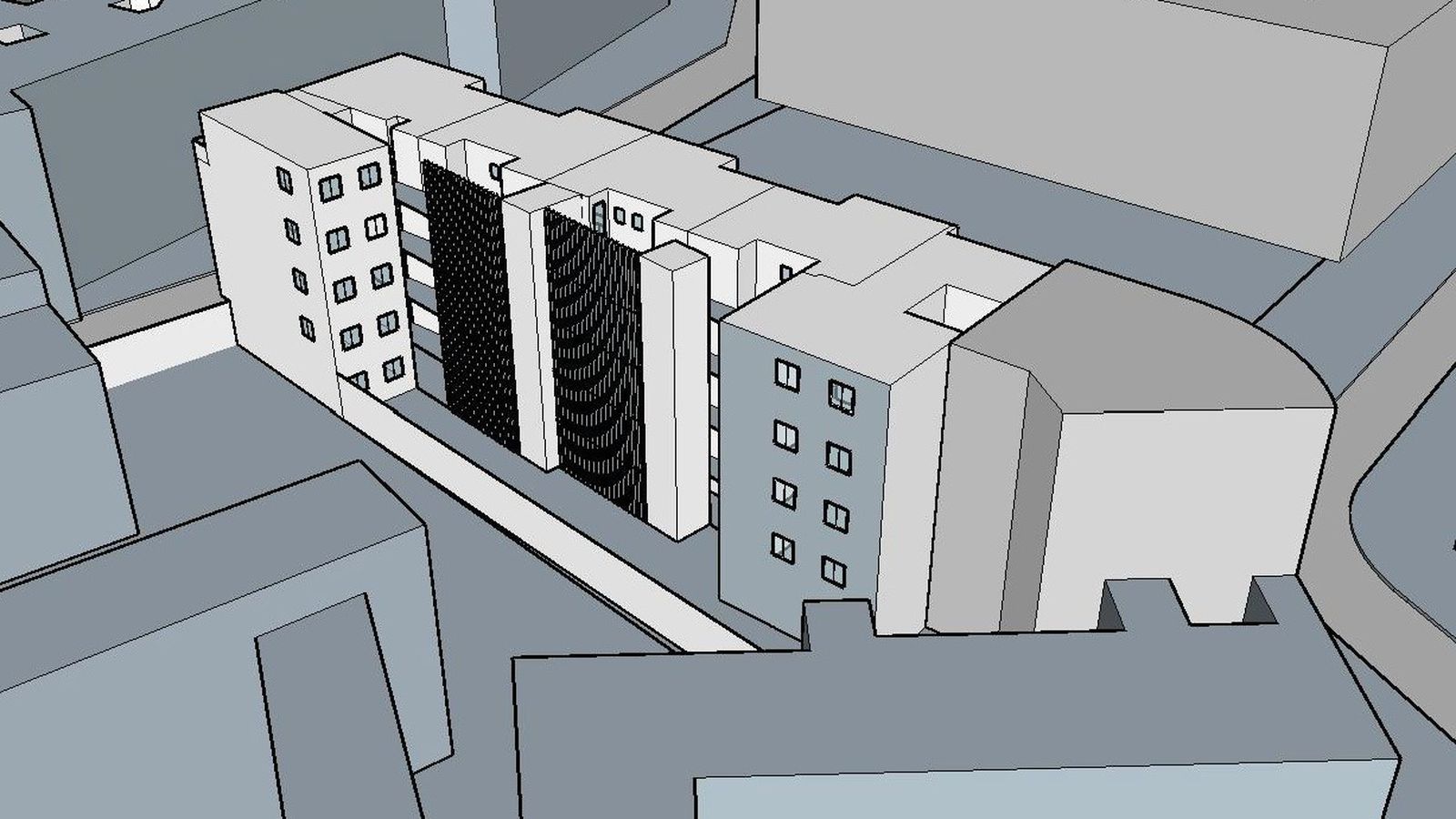Recreación de las nuevas promociones de VPO para Sevilla.