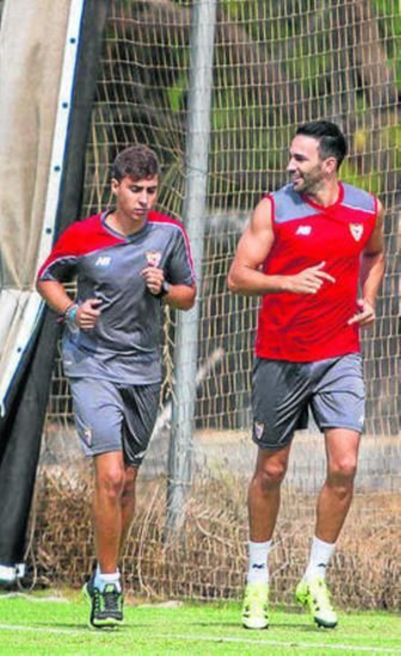 Rami, con un recuperador.