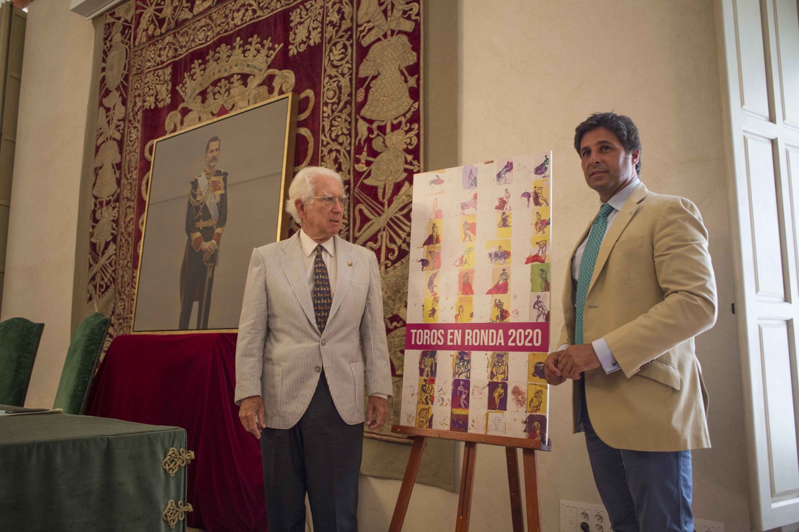 Presentación del cartel anunciador de la Goyesca de Ronda