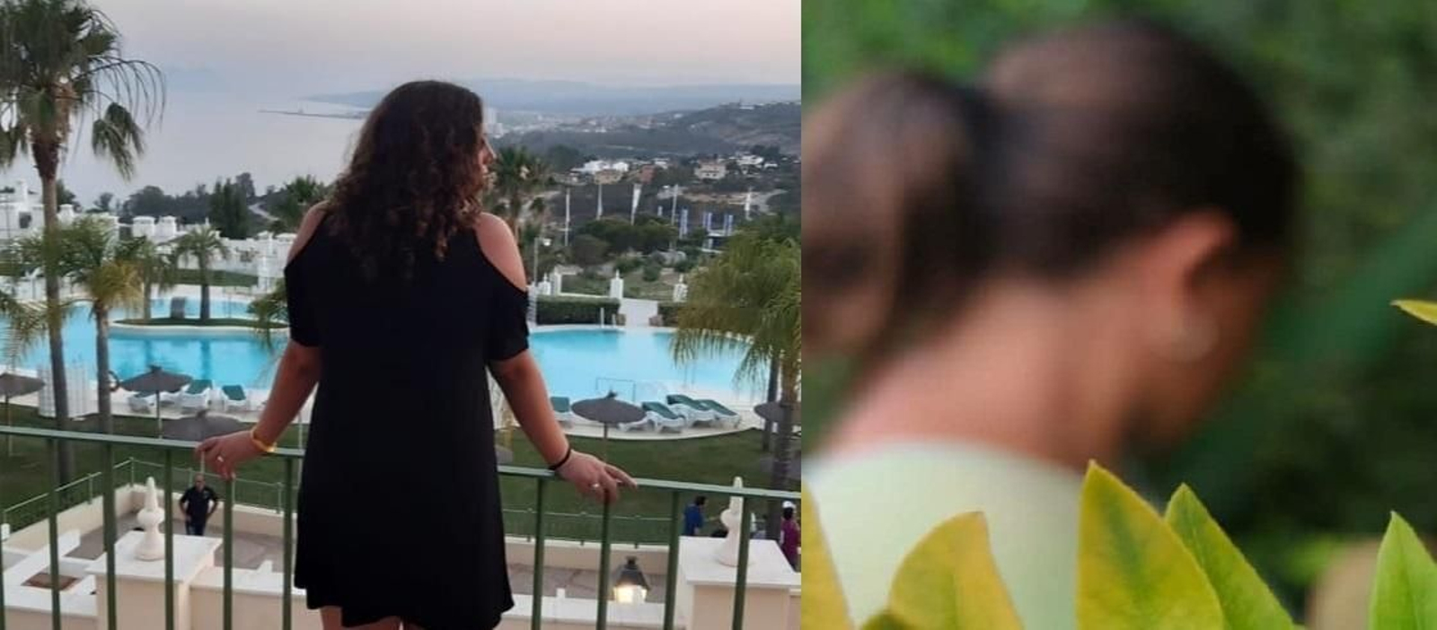 Alexa, a la izquierda, y Gabi, a la derecha