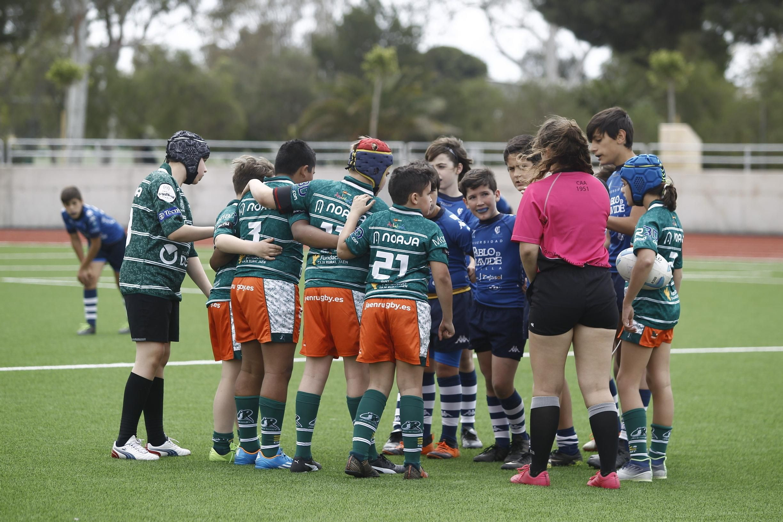 Fotogalería rugby sub-12 andaluz en la Base de La Legión. Viator (Almería)