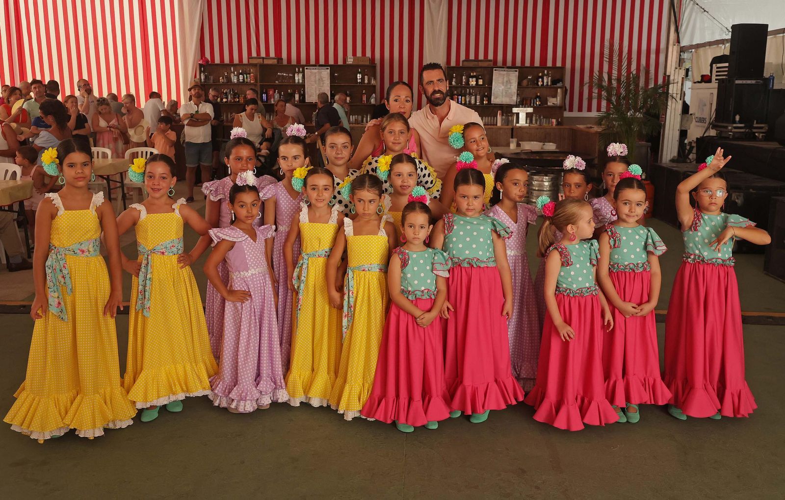 Fotos del Domingo Rociero en la Feria Real de San Roque
