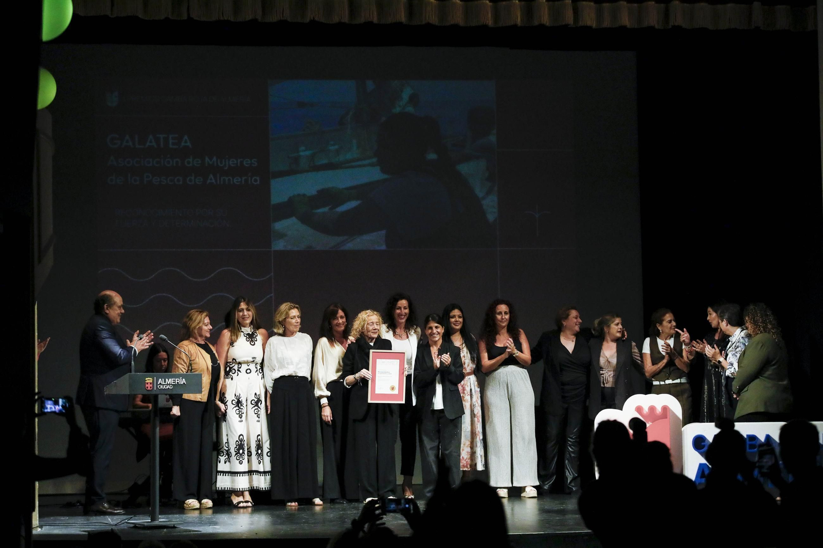 Las imágenes de la gala de la gamba roja de Almería