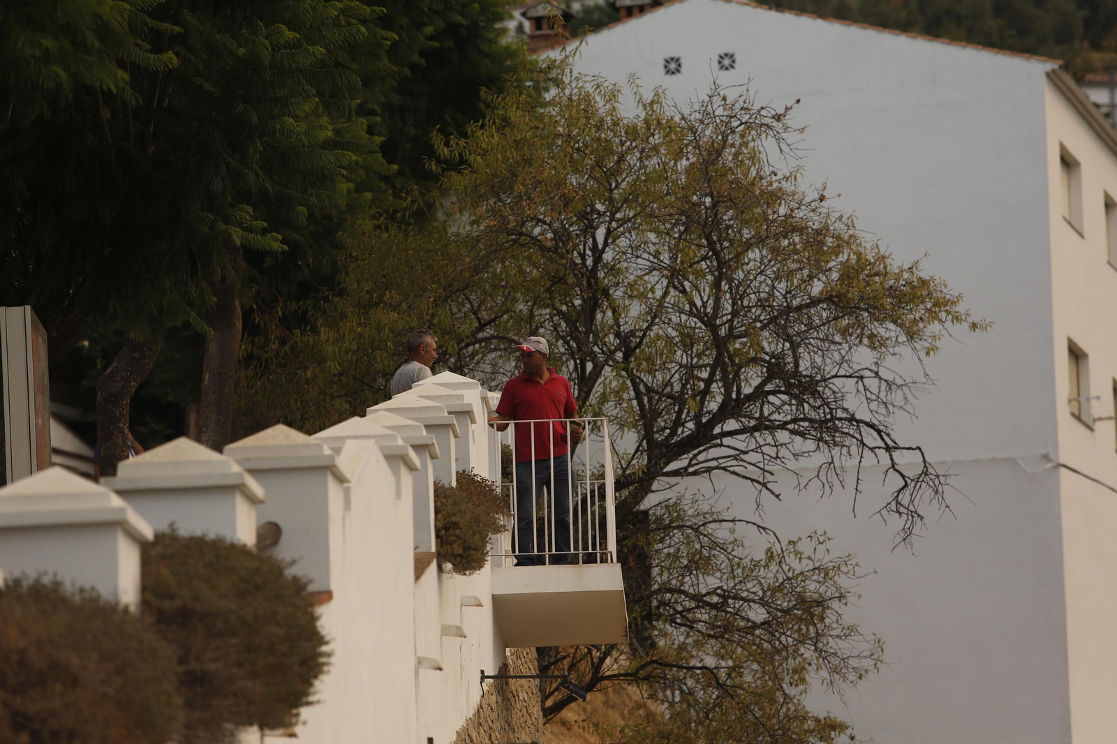 El incendio de Sierra Bermeja, en fotos.