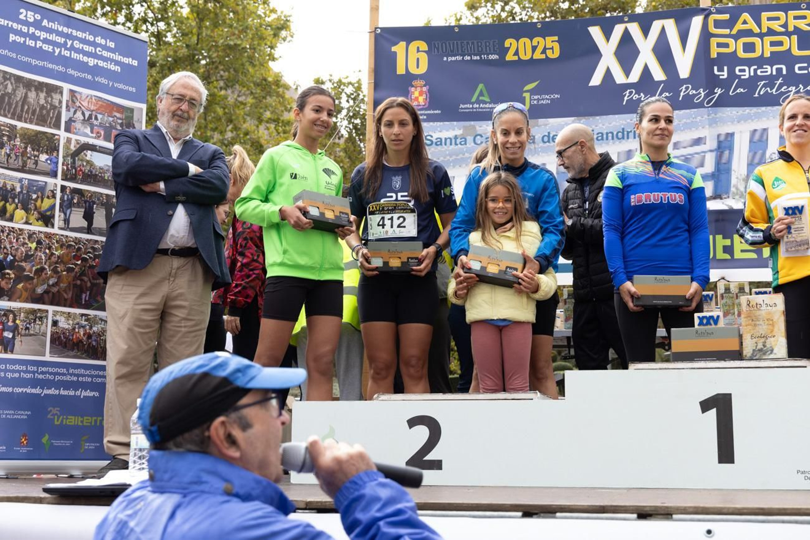 Atletismo por la paz y la integración en la XXV Carrera y Caminata del IES Santa Catalina de Alejandría (II)