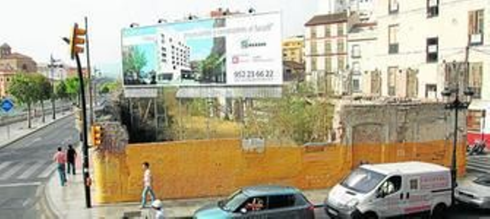 Imagen de archivo de parte de los suelos de Hoyo de Esparteros, donde se proyecta el hotel de Moneo. Imagen de archivo de parte de los suelos de Hoyo de Esparteros, donde se proyecta el hotel de Moneo.