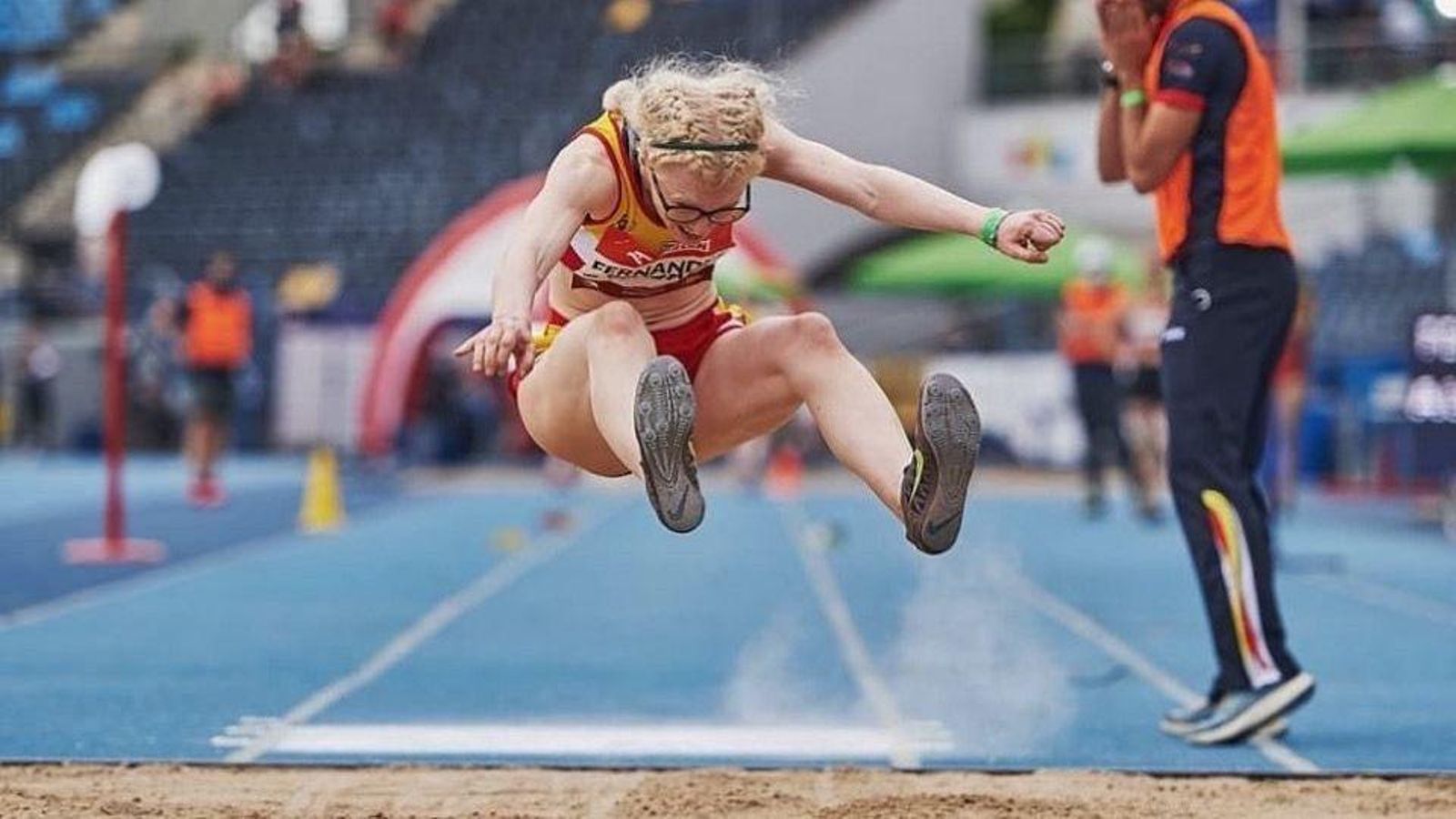 Sara Fernández en los Juegos Paralímpicos de Tokio