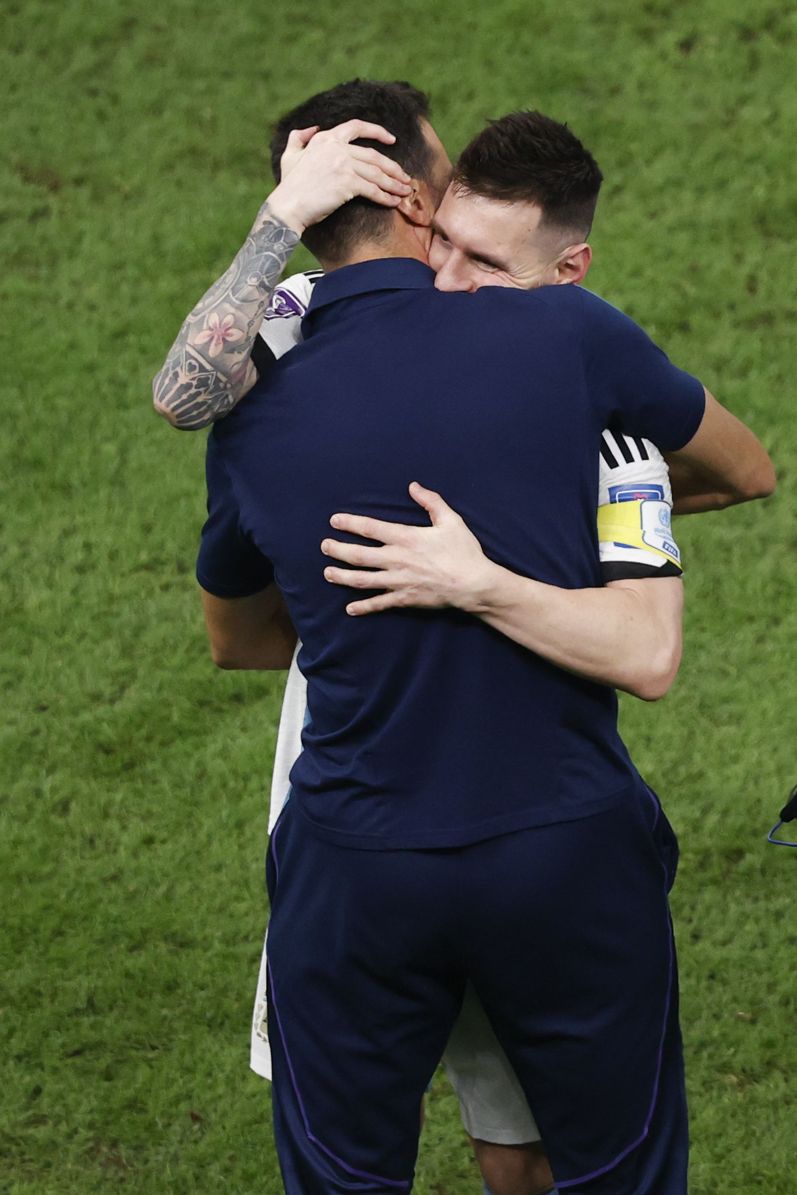 Las fotos de Messi contra Croacia