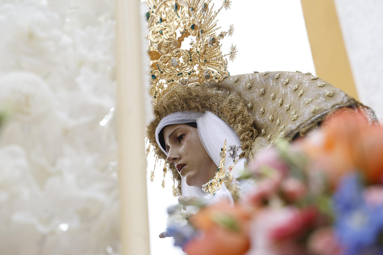 Las fotos de la peregrinación extraordinaria de la Esperanza de Algeciras a la iglesia de la Palma