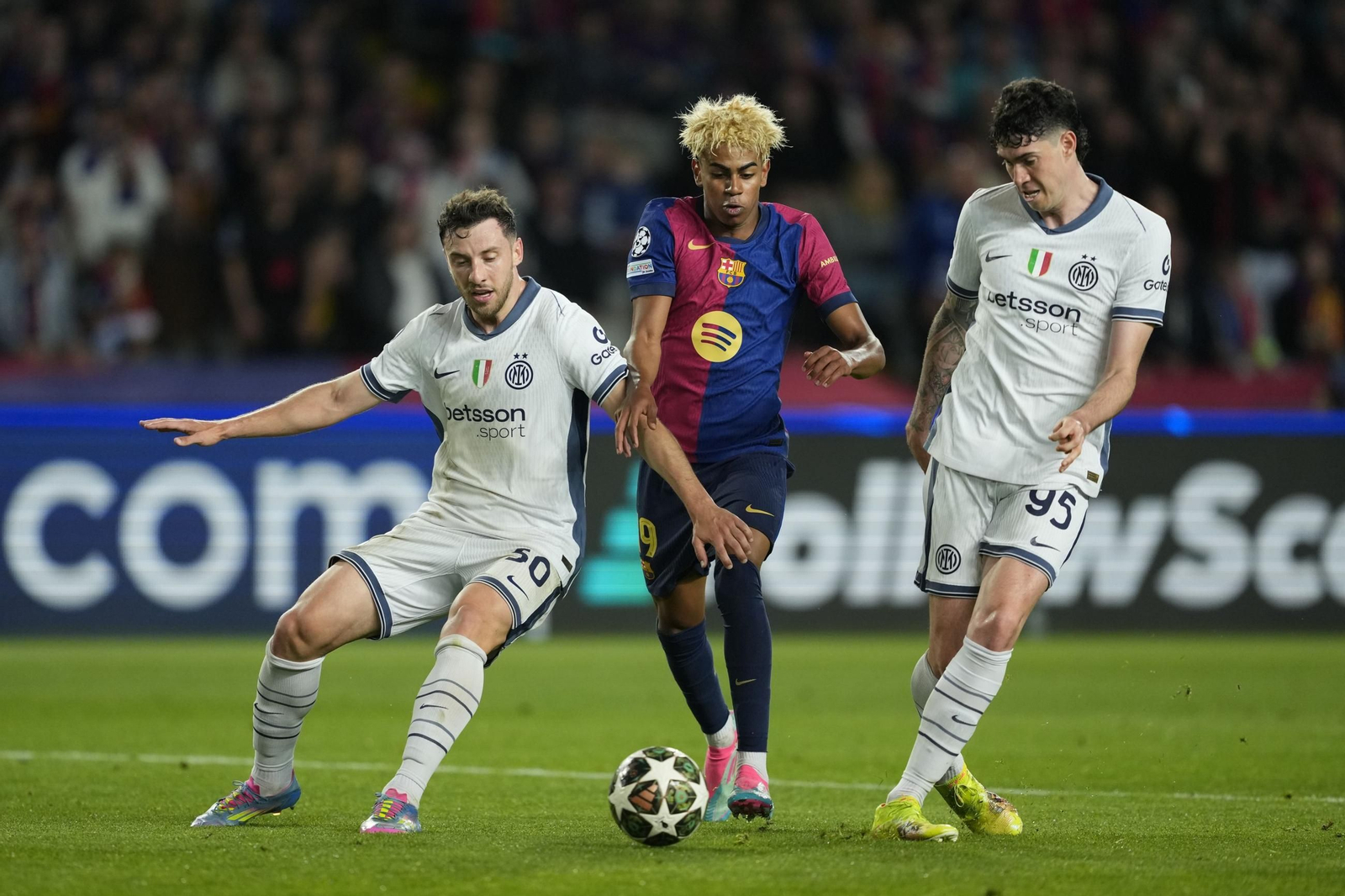 Las mejores fotos del Barcelona - Inter