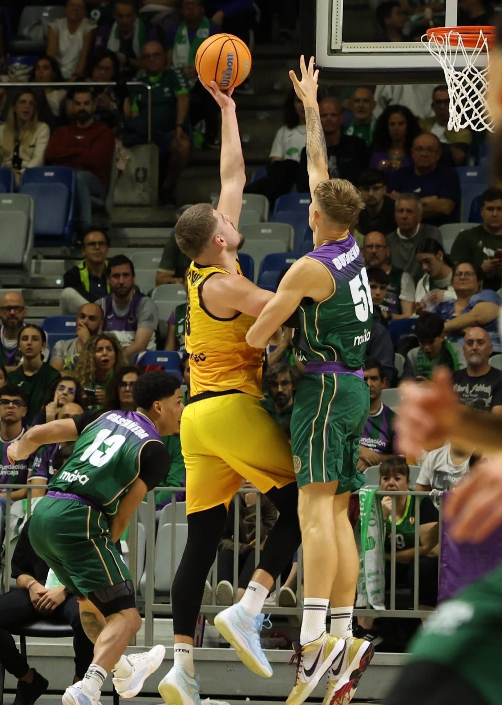El Unicaja-Filou Oostende, en fotos