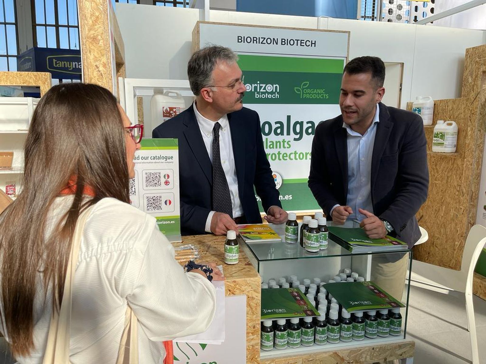 Estand de Biorizon Biotech en Fruit Logística