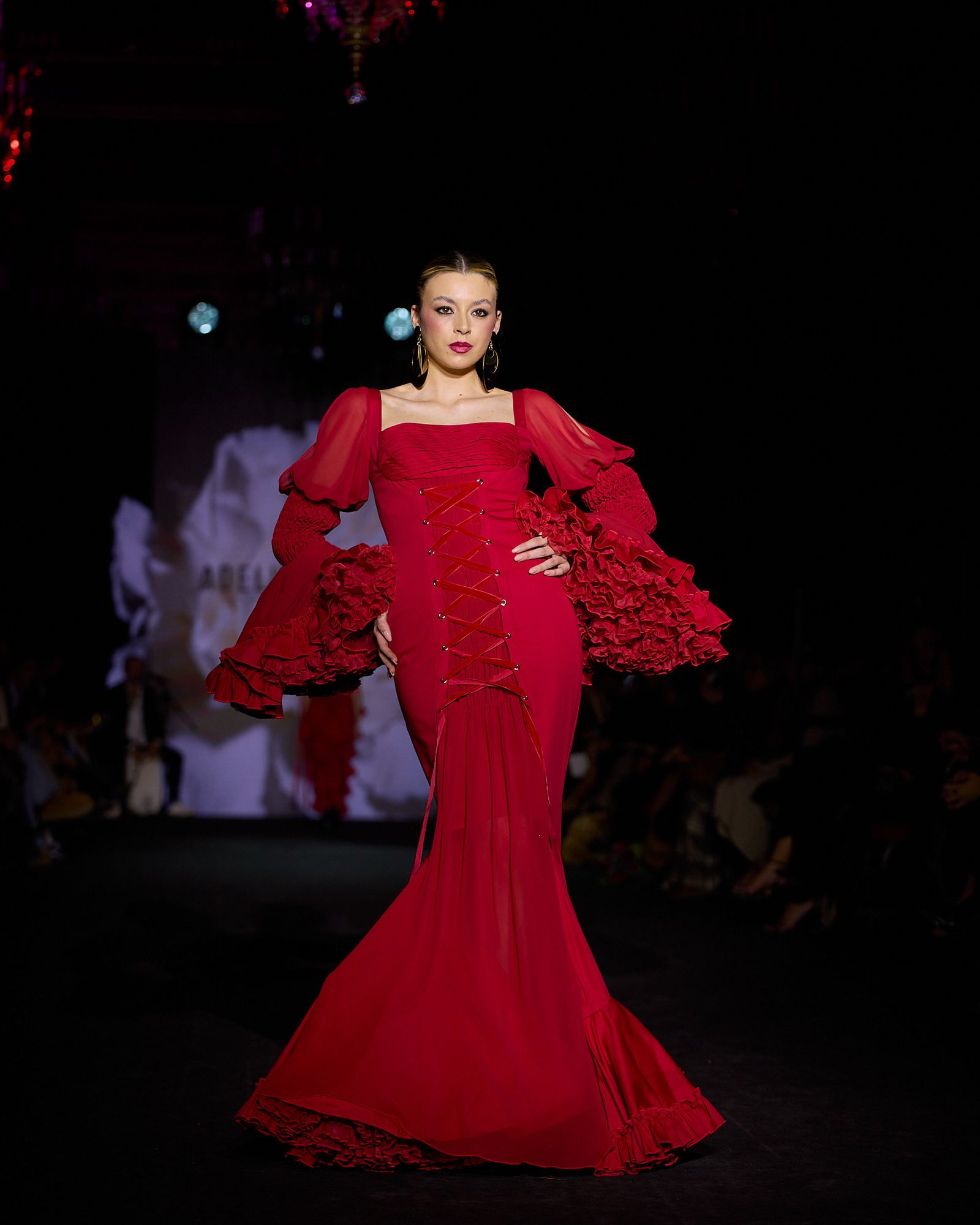 El desfile de Cátedra Internacional de Moda Flamenca Flamentex en We Love Flamenco 2026, todas las fotos