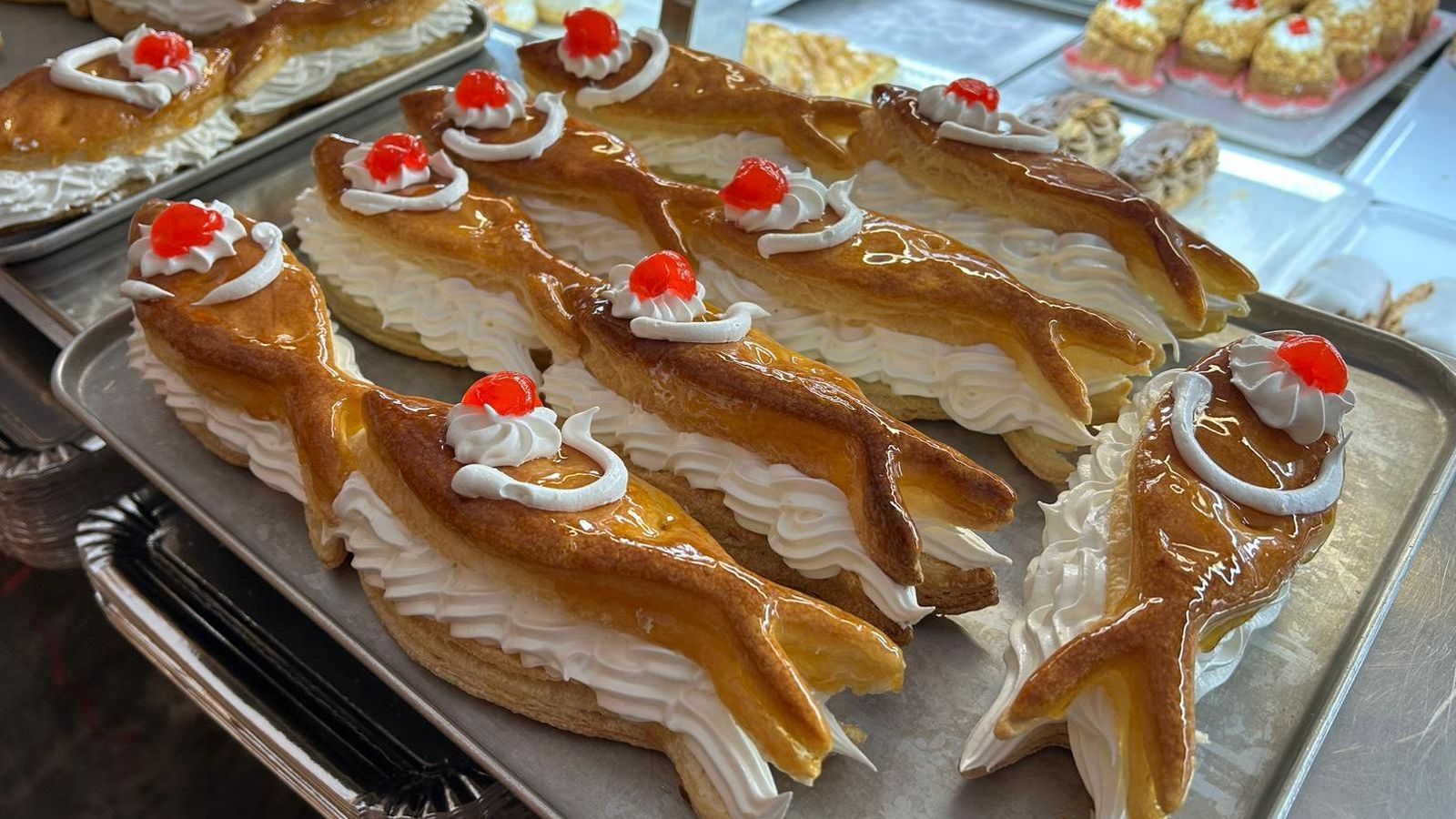 Pescaditos de merengue de La Plata