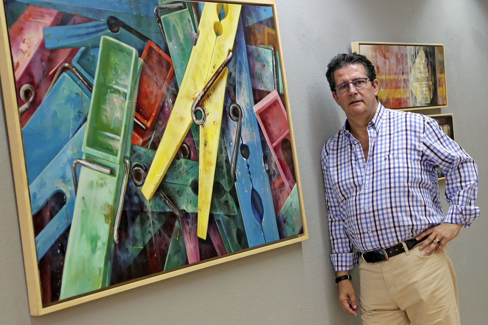 José Manuel Reyes, en la Sala 'ArteaDiario'.