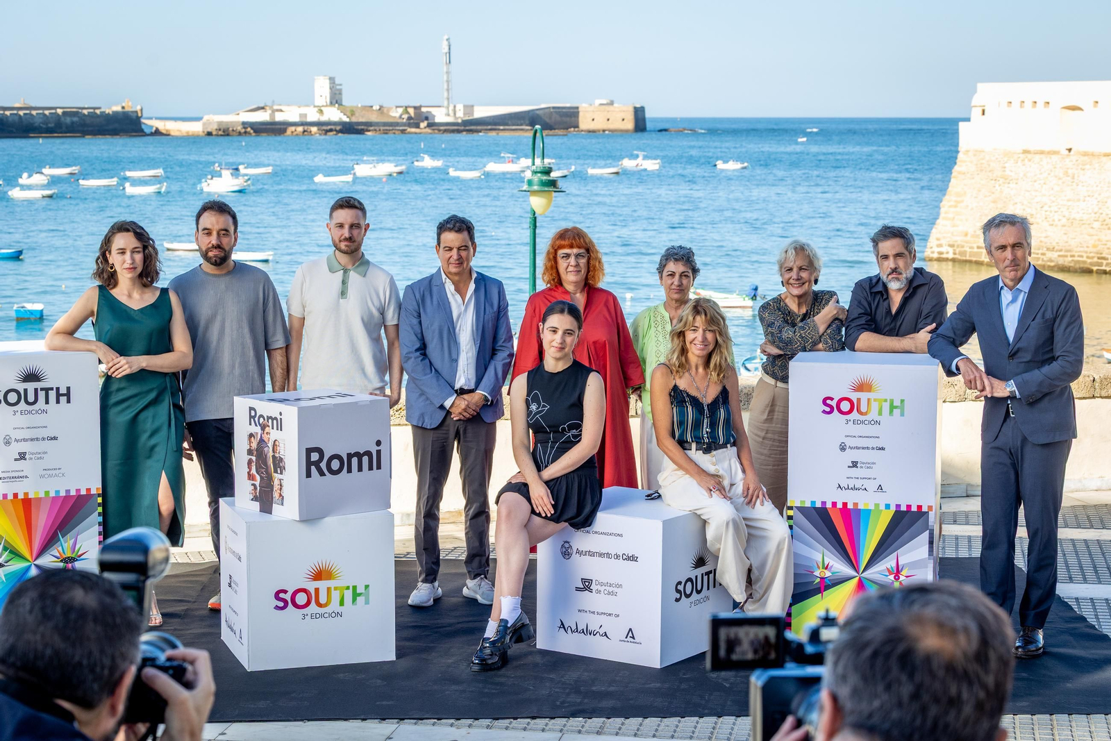 Las imágenes del photocall del lunes 15 del South Series Festival en La Caleta de Cádiz