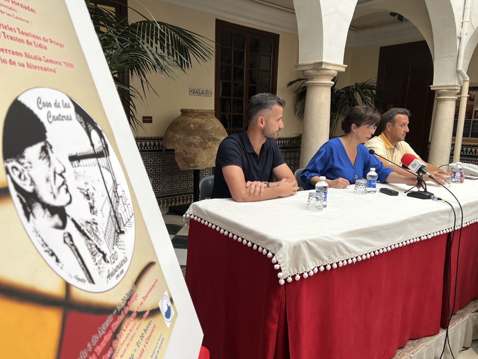 Presentación de los actos conmemorativos del 130 aniversario de la plaza de toros de Priego de Córdoba.