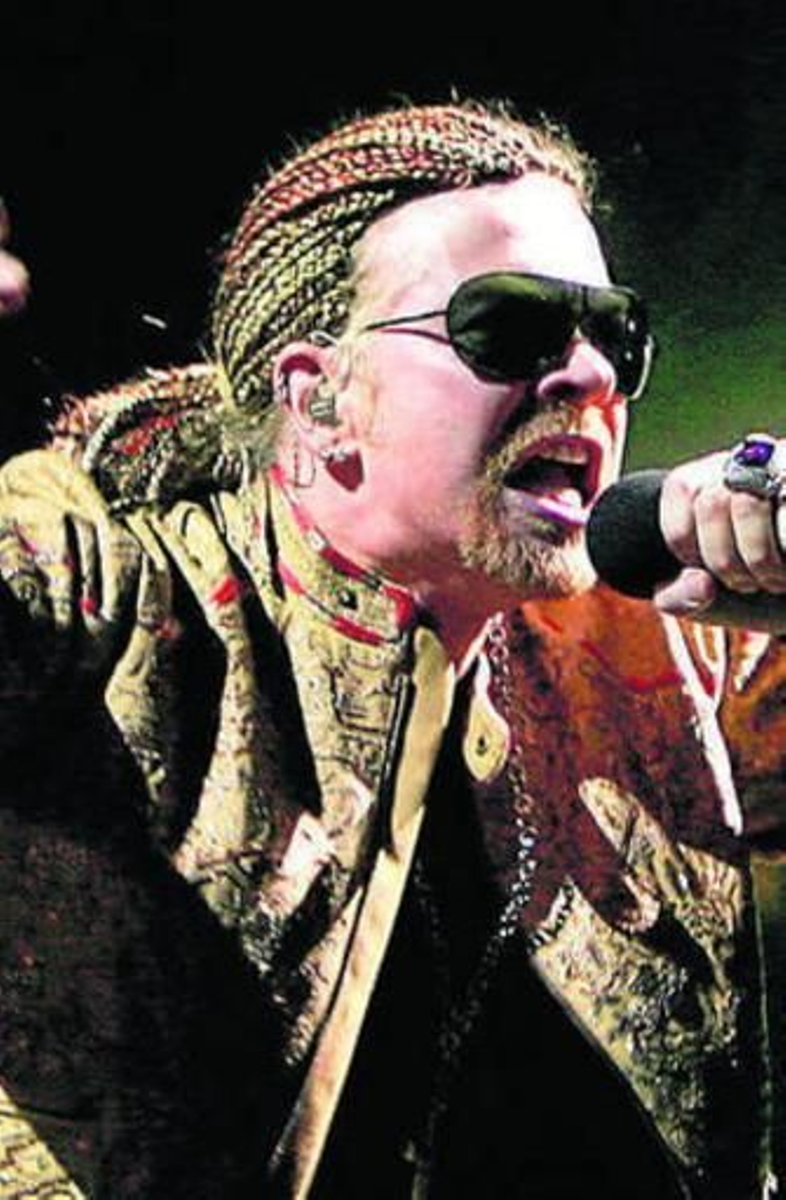Axl Rose. Axl Rose.