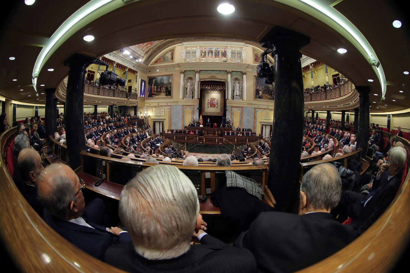 El acto del 40 aniversario de la Constitución, en imágenes