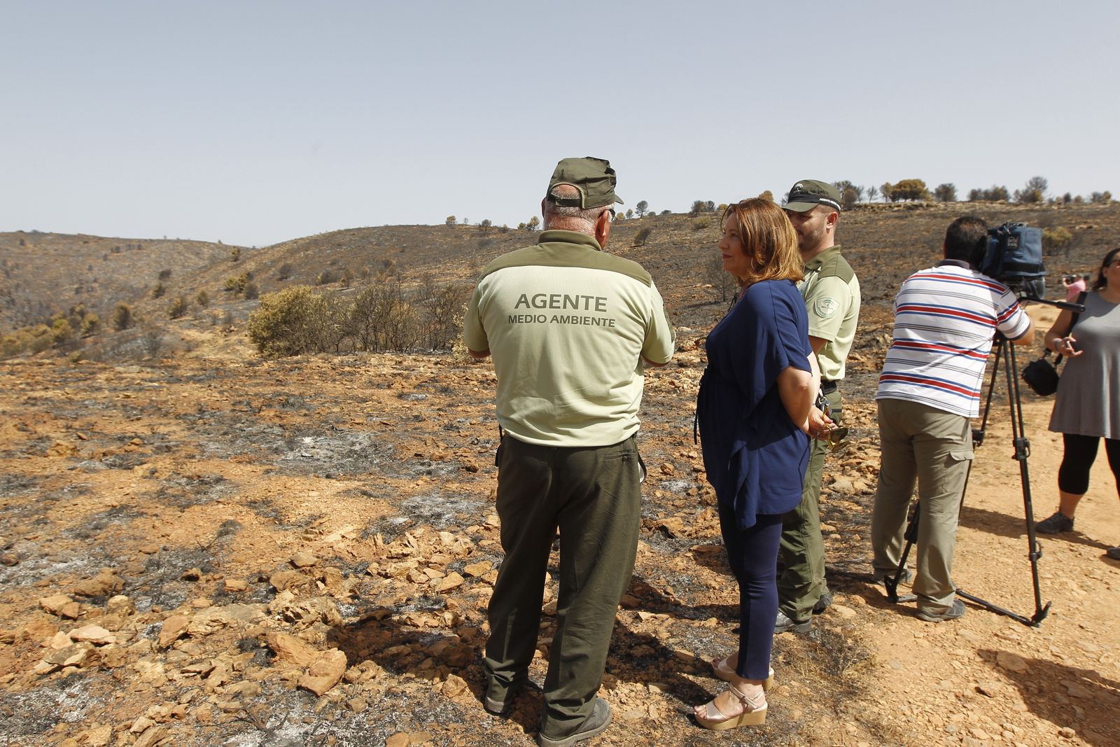 Fotogalería incendio extinguido Sierra de Gádor