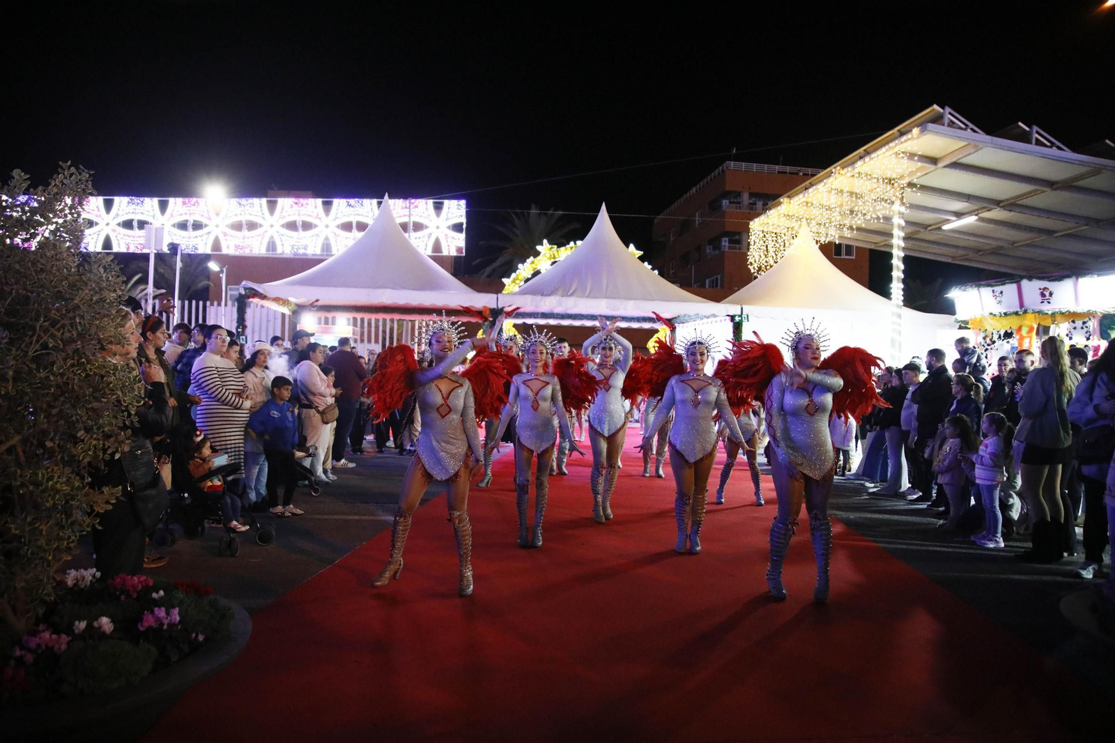 Las mejores imágenes del encendido navideño en Almería