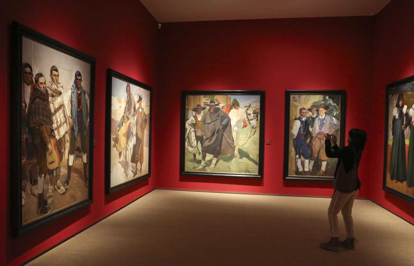 La exposición 'Sorolla tierra adentro' en el nuevo espacio de la Fundación Unicaja