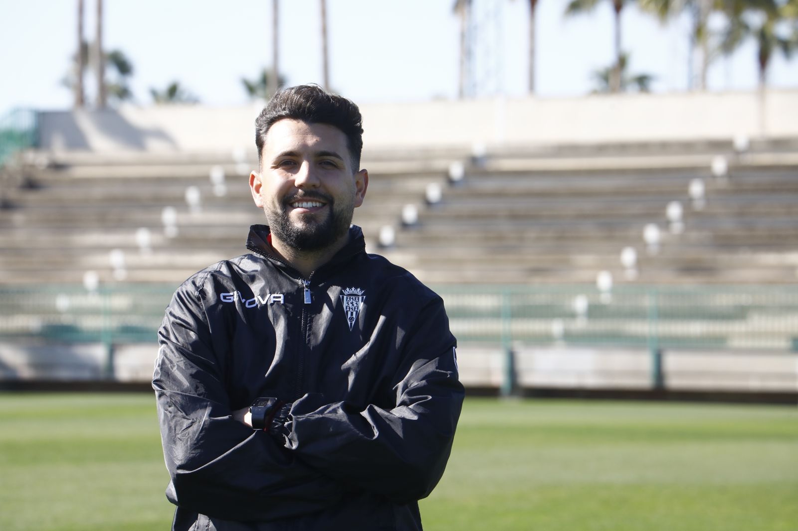 Óscar Ibáñez posa para 'el Día' en la Ciudad Deportiva.