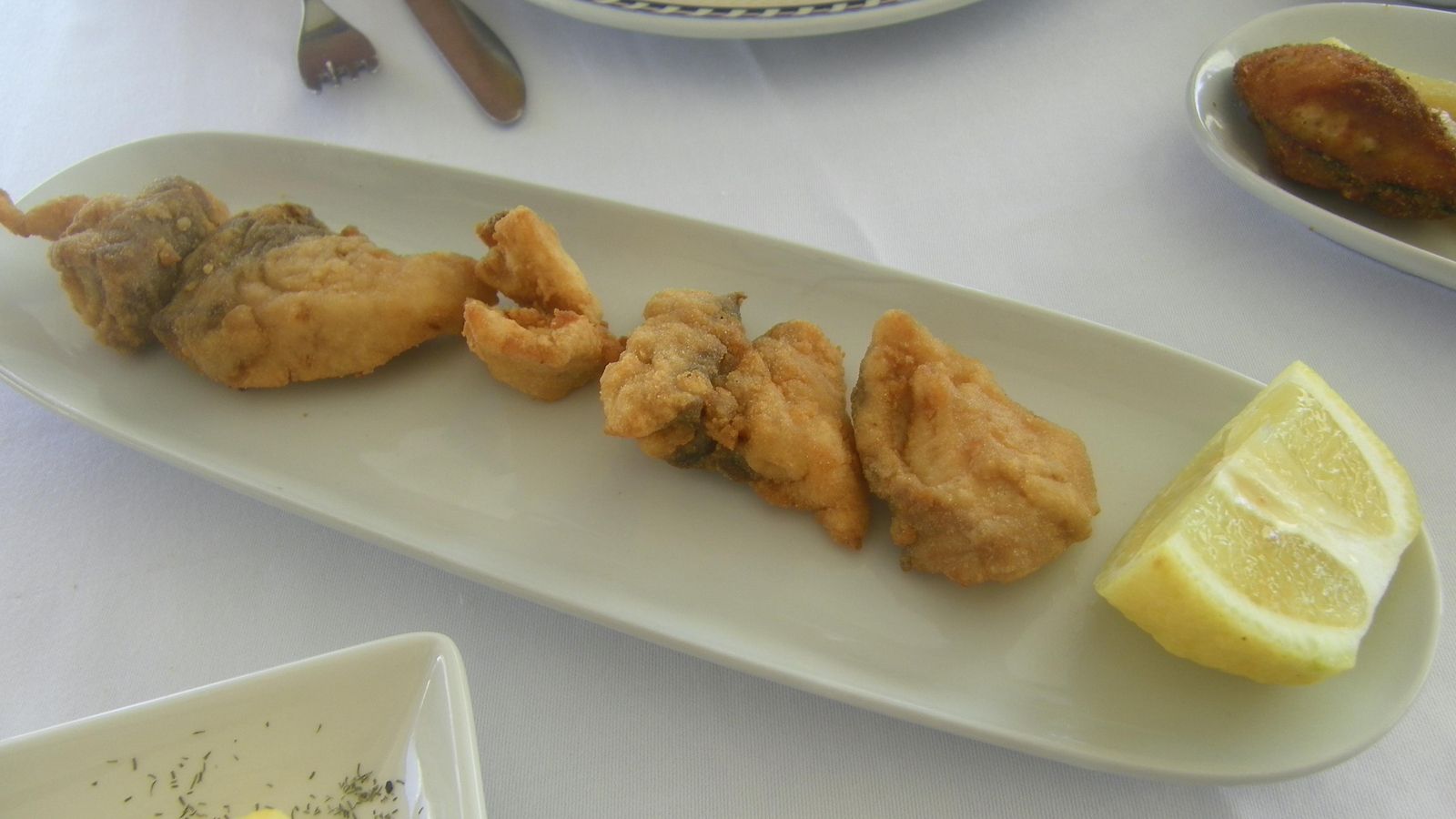 Pescado de roco frito en Francisco La Fontanilla