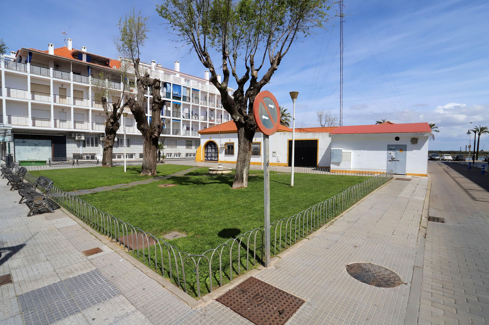 Imágenes del confinamiento en Punta Umbría