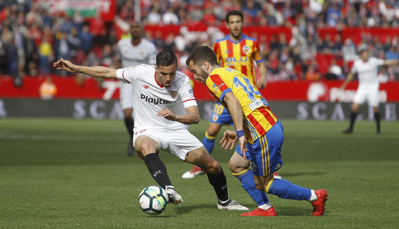 El Sevilla FC-Valencia, en imágenes