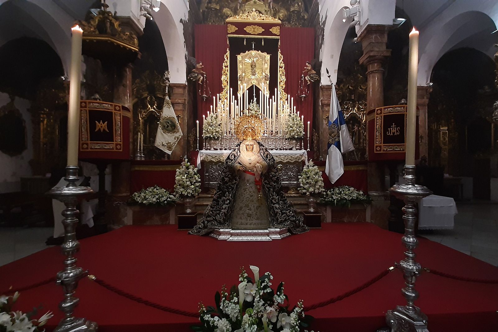 Besamanos a María Santísima de la Canderlaria