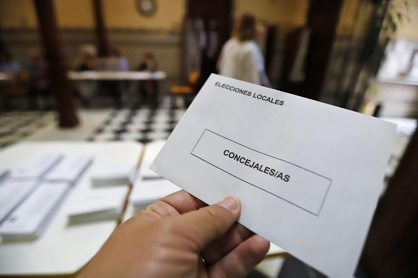 Elecciones 2023: Imágenes del inicio de la jornada electoral en Huelva