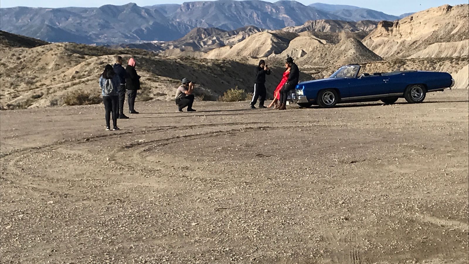 El desierto de Tabernas tuvo su protagonismo en el videoclip de H Magnum.