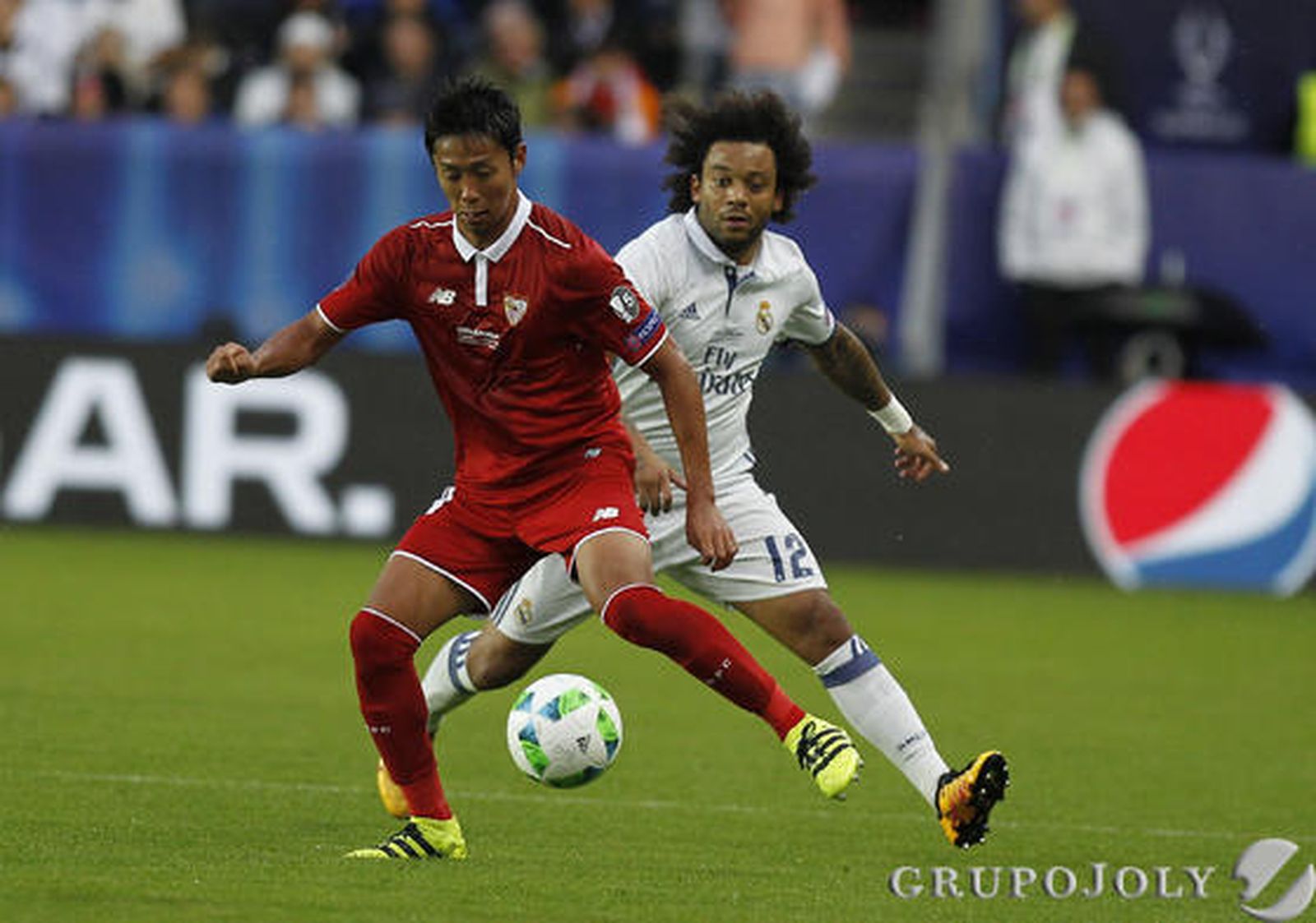 Las imágenes de la Supercopa de Europa Real Madrid-Sevilla