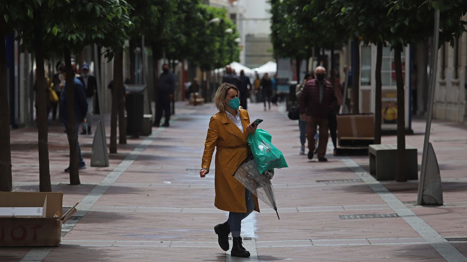 La calle Ancha de Algeciras.