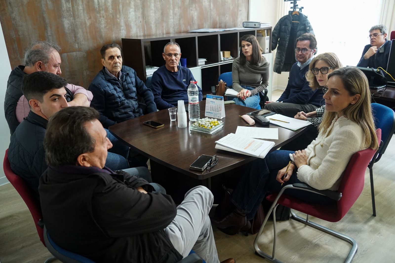 Reunión Junta Central de Usuarios del Poniente.