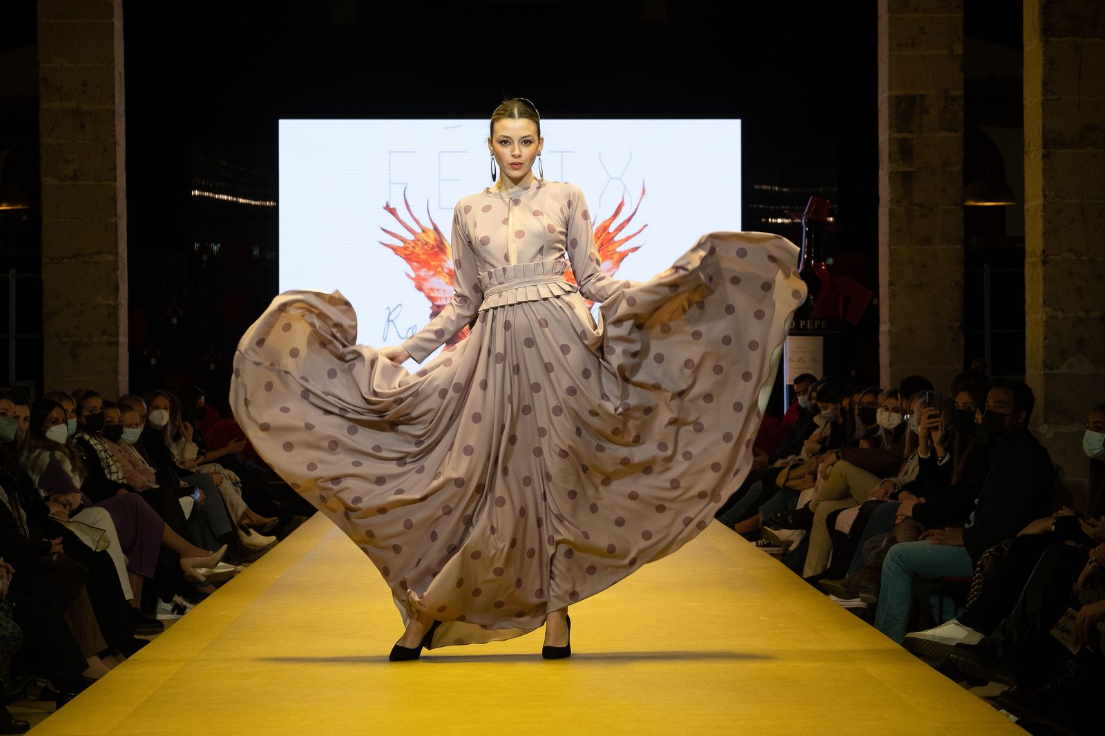 El desfile de Rocío Lama en la Pasarela Flamenca de Jerez, todas las fotos