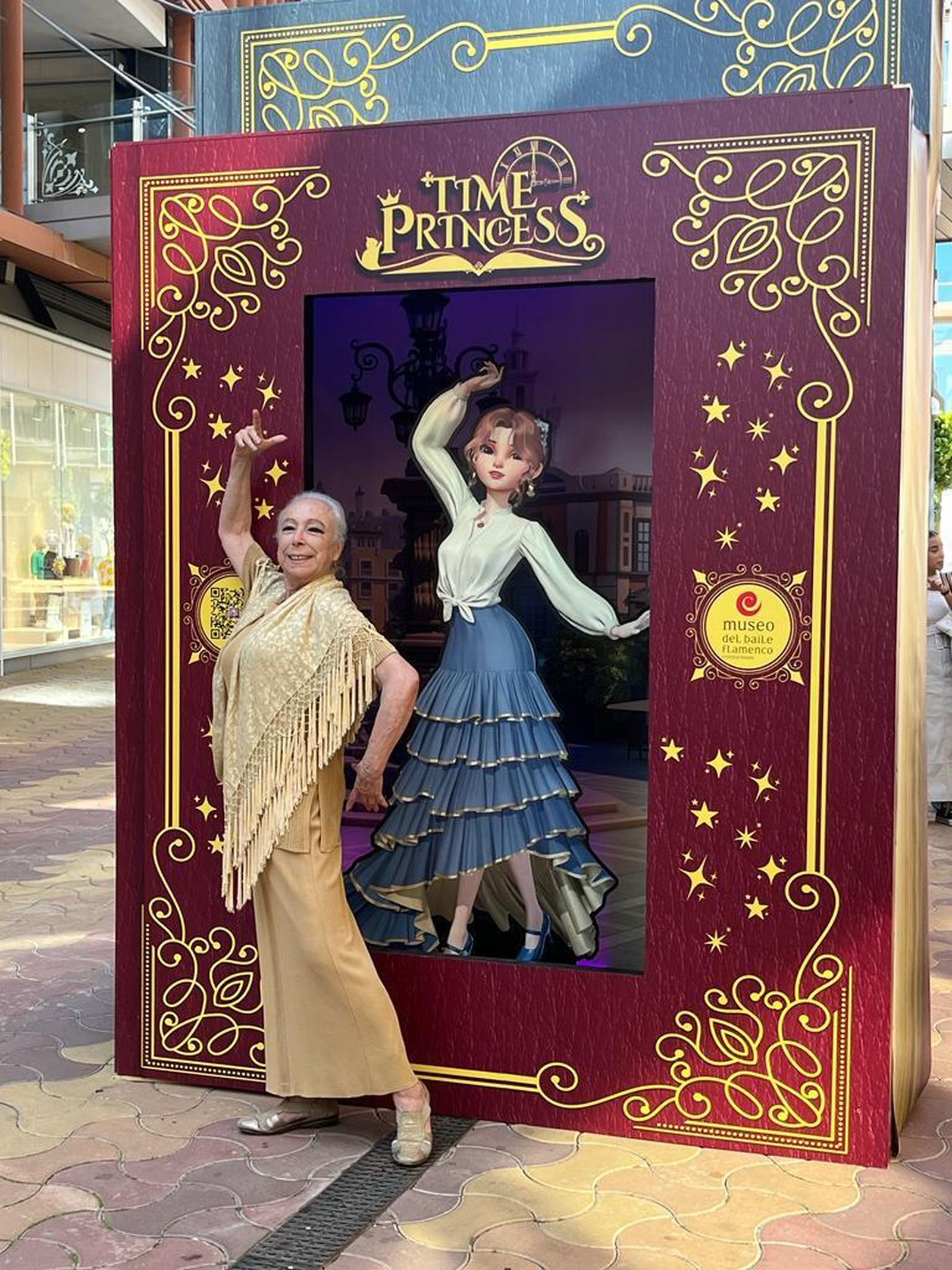 'Time princess'. Juego sobre flamenco.