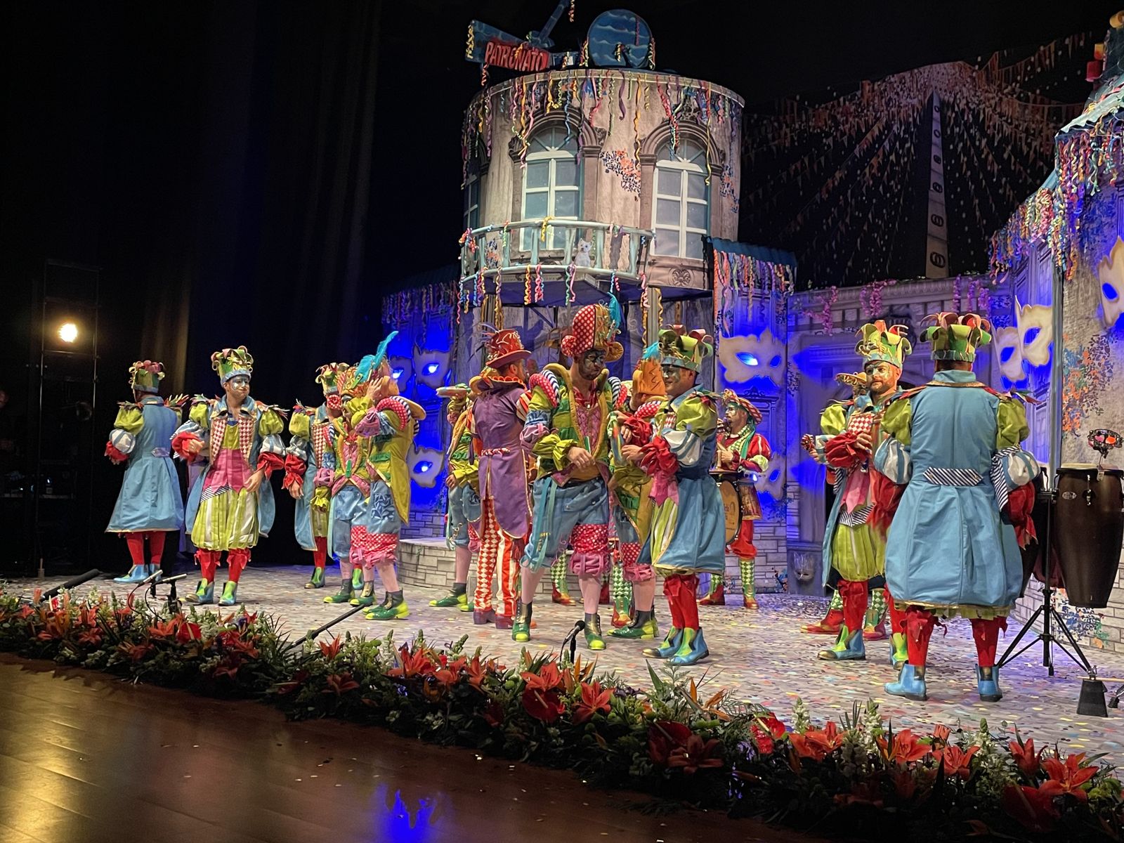 Comparsa "Los patronos".