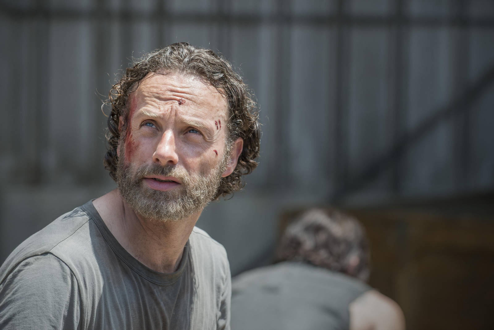 El actor Andrew Lincoln en el papel de Rick Grimes en la serie ‘The Walking Dead’.