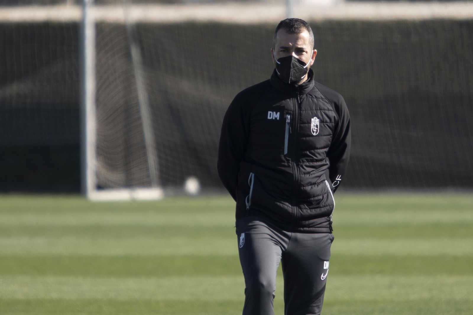 Martínez, en un entrenamiento.