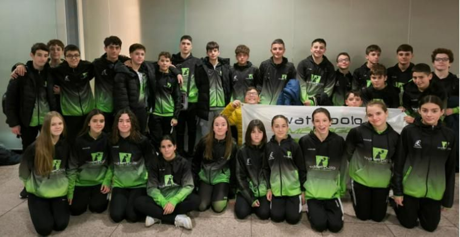 Imagen del Waterpolo Málaga.