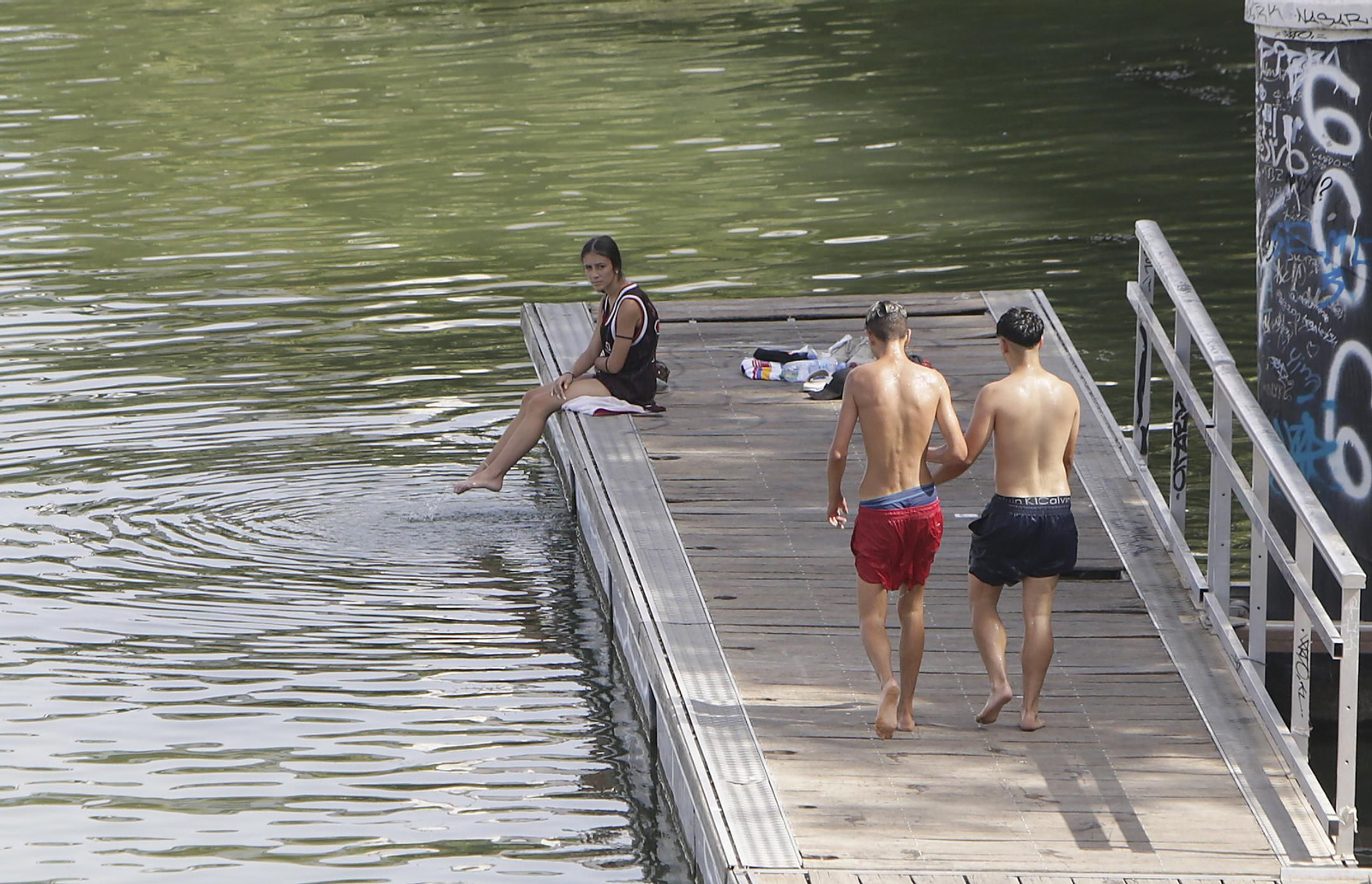 Ola de calor en Sevilla