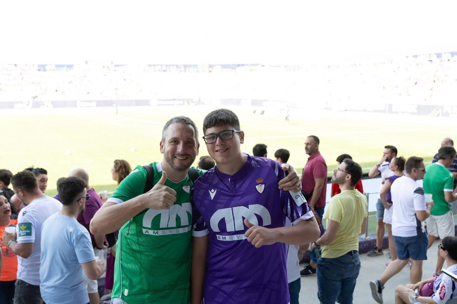 Las mejores imágenes del partido Real Jaén- Atlético Central
